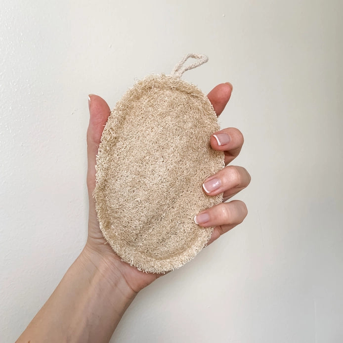 Natural Oval Loofah Sponge