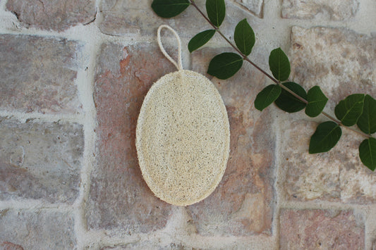 Natural Oval Loofah Sponge