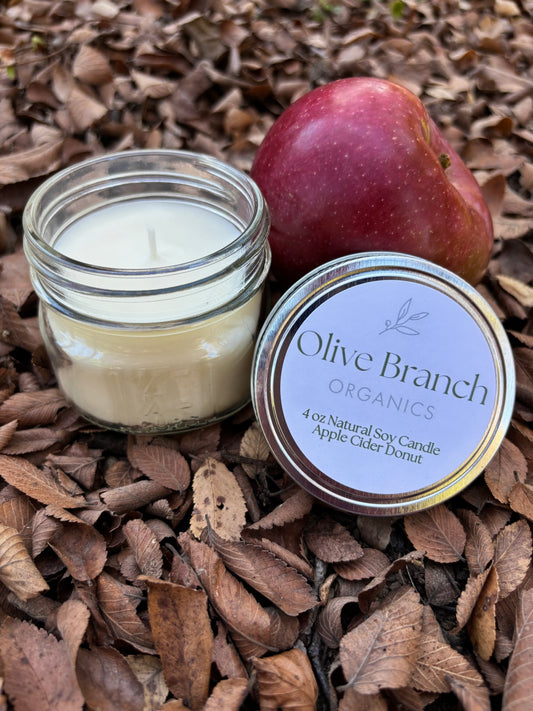 Mini Mason Jar Hand-Poured Candle